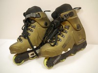 Oxygen Arstock  Rollerskates Inline Skates Rollschuhe Gr. 24 / 39 Gold TOP