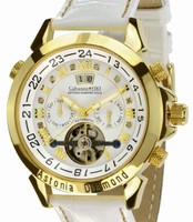 Calvaneo 1583 DAS Flaggschiff "Astonia Diamond Gold Snow" Automatik Herren Uhr
