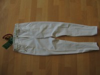 Turnier Reithose von Kentucky Modell "Mexico", Farbe weiß, Gr. 76, Stoffbesatz