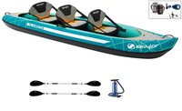 Sevylor Alameda Kajak Kanu Schlauchboot + 2 Doppelpaddel Alu K-Perf 230  + Pumpe