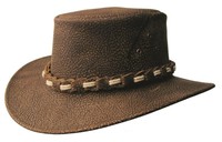 Lismore Lederhut mit breiter Krempe von Kakadu Traders Australia