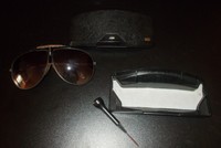 BMW M-Style Sonnenbrille Brille Sunglasses mit Case und Werkzeug 80th 80iger