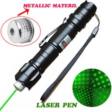 10Miles Range 532nm Green Laser Pointer Light Pen Visible Beam High Power Lazer