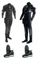 Scubapro Everdry 4 Trockentauchanzug Gr.36-58 Herren u. Damen Trocki incl. Boots