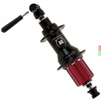 NOVATEC Hinterradnabe Renn SUPERLIGHT- 32Loch schwarz Fahrrad