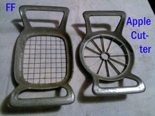 Original Vintage Apple Cutter & French Fry preparations (2 items}
