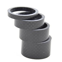 1 Satz Neu Fahrrad 4 x 5/10/15/20 mm Kohlefaser Dichtung Unterlegscheibe 1 1/8"