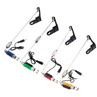 Lixada Angeln Eisen Fischerei Bissanzeiger Swinger Hanger LED Leuchtanze O6S9