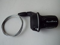 Fahrrad Schalt-Drehgriff SUNRACE 7-fach rechts Fahrradersatzteil Friction #31104