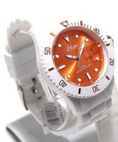 s.Oliver Damen Uhr mit Silikon Armband SO-2716-PQ UVP 49,95 €.