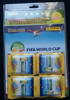 Panini WM 2014 - Sticker - Weltmeister-Paket - 100 Tüten + Album Display Tüten