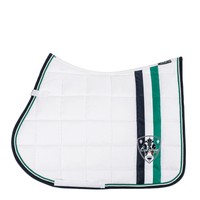 Eskadron Schabracke Big Square Stripes, white, Dressur, Classic  ** AKTION **