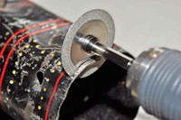 2 Sätze Diamant-Trennscheiben mit 2,35 mm Schaft 