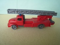 Wiking Magirus Sirius Feuerwehr-Leiterwagen  