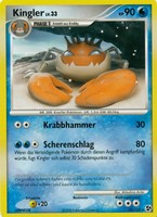 Kingler  lv.33 - 20/106 - Sternchen Karte - Pokemon Epische Begegnungen - Neu