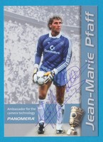 Jean-Marie Pfaff - original signierte PANOMERA - Werbekarte - # 13434