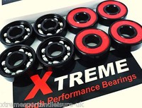 8-Pack ABEC 9 ROT XTREME HOCHLEISTUNG LAGER SKATEBOARD ROLLER SKATES