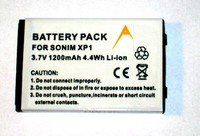 Akku für Sonim XP-1 Outdoor Handy , XP1-0001100, Li-ion, 3,7Volt, 1200mAh
