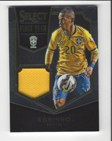 2015 Select Soccer First Team Swatches #9 Robinho 17/199