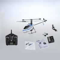 4CH 2.4GHz Mini RC Hubschrauber Built-in Gyro WLtoys V911 RTF Weiß & Blau 0Y5C
