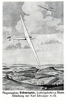Karl Schweyer Ludwigshafen a. Rhein Flugzeugbau Historische Aviatik Annonce 1940