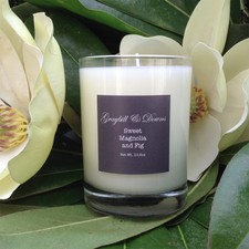 Graybill & Downs: Sweet Magnolia & Fig Candle, 10.5 oz.
