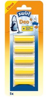 5x Staubsaugerduft von Swirl Citrus Duftstäbe Staubsaugerdeo