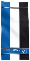 DUSCHTUCH HANDTUCH BADETUCH HAMBURGER SV 3 Streifen NEU