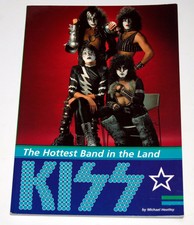 Kiss The Hottest Band In The Land Photo Book Uk 1997 Gene Simmons Ace Frehley