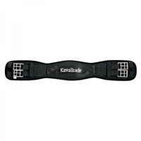 Sattel-Kurzgurt Klimatex, Elast Kavalkade 14004 schwarz 50 - 90 cm Sattelgurt