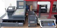 Vectron Kassensystem POS mini, 3x Thermo-Bondrucker & Preisrechnende Waage