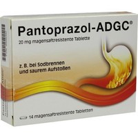 PANTOPRAZOL ADGC 20 mg magensaftres.Tabletten 14St Tabletten magensaftresistent 