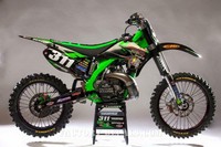 Kawasaki Splifire KXF KX 125 250 450 Graphics Decals any year 1990-present