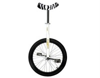 QU-AX Einrad 20" Modell QUAX Luxus Zebra weiß