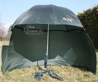 Sensas Angelschirm Schirmzelt Anglerschirm 2,50m Schirm mit Umhang 06533