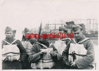 Foto, Wehrmacht, Soldaten, Schwimmweste, Norwegen