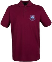 West Ham Bolyen Ground 1904 2016 Claret Polo shirt Hammers Bobby Moore H101