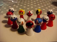 Fußball EM 2016 - Jumpers vom Kaufland - 10 verschiedene - gesamt 12 Stück