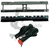 Set Frontbürste, Blech, Bürste geeignet für VORWERK Bürste EB 350 EB 351