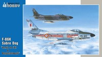 SPECIAL HOBBY 48126 F-86K "Armés de l'Air & Bundesluftwaffe" in 1:48 