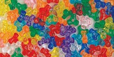 Multicolor - Tri Beads 11mm 900/Pkg
