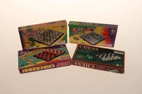 Magnet Reisespiel - Schach, Dame, Mühle, Ludo, Leiterspiel, Travel Bingo