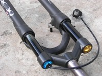 Pace RC39 Carbon-Magnesium Gabel Disc / V-Brake ! 