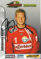 Johannes Bitter   FC Magdeburg 2005/06  Handball  Autogrammkarte -172924