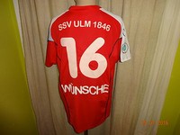 SSV Ulm 1846 uhlsport Matchworn Trikot 2011/12 "SWU" + Nr.16 Wünsche Gr.XL