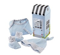 Baby Aspen Welcome Home Baby 3-Piece Layette Gift Set, Blue, 0-6 Months , New, F