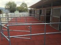 Stallmatten,Paddockmatten,Terrassenmatte,50x50x4,5 cm,8 kg