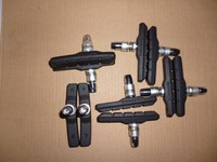 5 Paar  V-Brake Bremsschuhe asymmetrisch (Sonderangebot)