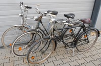 3 Oldtimer Fahrräder zum Restaurieren für Sammler & Liebhaber