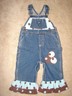 OSHKOSH B'gosh girls 18M 18 M month overalls Adorable boutique